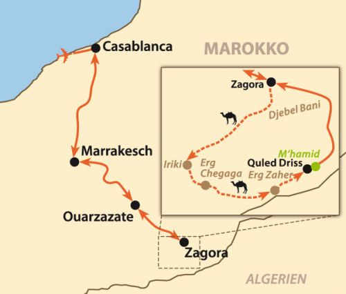 Marokko: Intensives Wüstenerlebnis & Sternstunden im Zauber von 1001