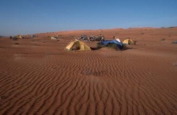Arabische Halbinsel, Oman: Expedition Wstengebirge – Dhofar – Rub al-Khali und Oasen - Zeltlager in den Wahibasands