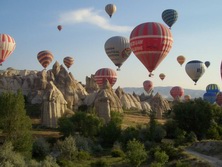 Vorderasien - Türkei: Kappadokien und Taurusgebirge - Ballonfahrt über Göreme