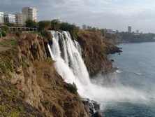 Vorderasien - Türkei: Kappadokien und Taurusgebirge - Blick auf den Düden-Wasserfall